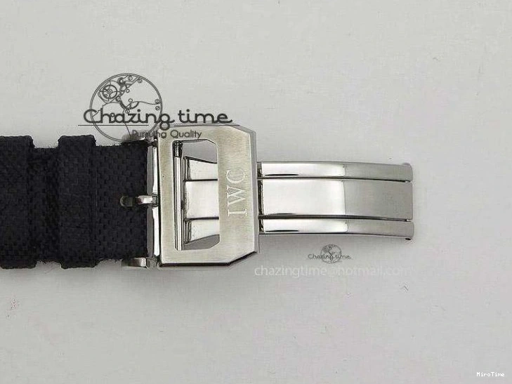 MIROTIME 0107 Durable Big Pilot 5019 Ceramic Case Black Dial Green Markers Asian 23J 7396